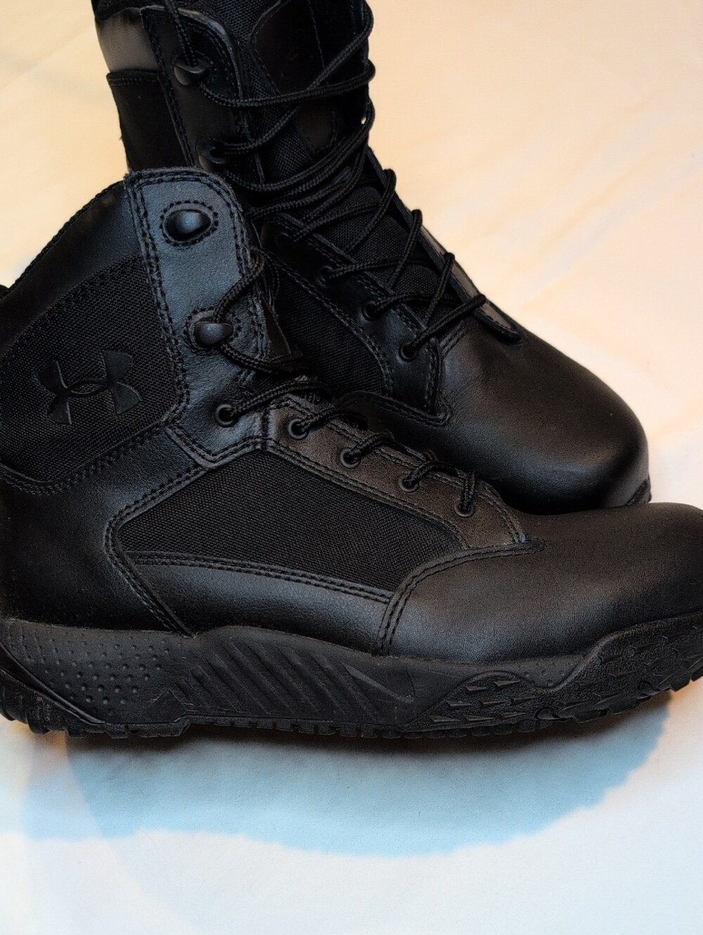 Under Armour Black Tactical Lace-Up Boots